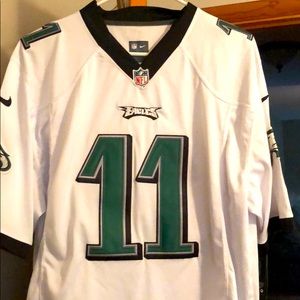 NWT Eagles Wentz 11 On Field NFL Jersey
